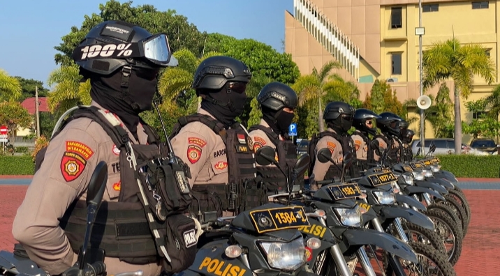 Satgas OMB Seulawah Gelar Apel Siaga pada Masa Kampanye Pemilu 2024