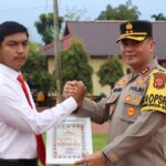 Ungkap Temuan Ladang Ganja, 7 Personel Polres Aceh Utara Terima Piagam Penghargaan