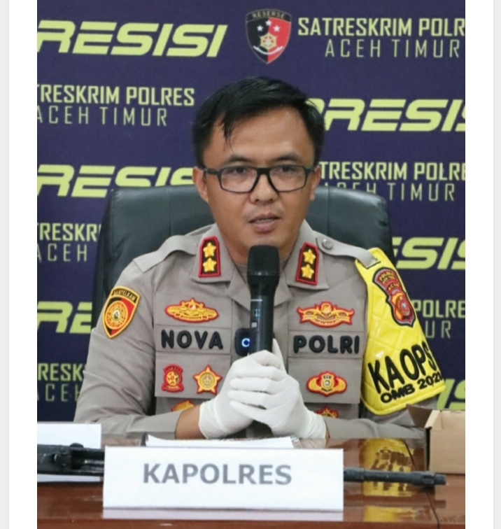 Warga Serahkan Dua Pucuk Senjata Api ke Polres Aceh Timur