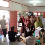 Pastikan Tepat Sasaran, Polsek Penanggalan Lakukan Pengamanan Penyaluran Bantuan Beras