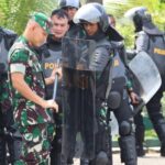 Mantapkan Kesiapan Menghadapi Pemilu 2024, TNI/Polri Latihan PHH