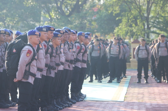 Kapolda Aceh Ingatkan Personel Pengamanan TPS Profesional dan Jaga Netralitas