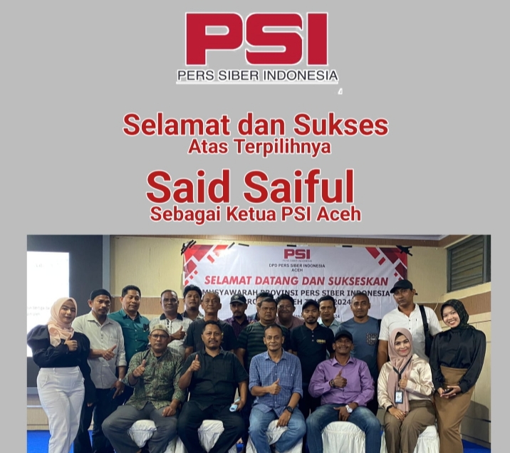 Said Saiful Dipercaya sebagai Ketua PSI Aceh pada Musprof Perdana