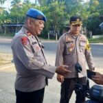 Wakapolres Aceh Timur Pimpin Razia Kelengkapan Surat Kendaraan Personil