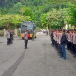 Subsatgas Propam Laksanakan Pengawasan Personil Pengamanan Pleno Kabupaten Aceh Selatan