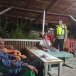 Cegah Gangguan Kamtibmas Polsek Kluet Timur Rutin Melakukan Patroli Malam