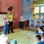 Sat Lantas Polres Aceh Selatan Gelar Kegiatan Polisi Sahabat Anak dalam Operasi Keselamatan Seulawah 2024