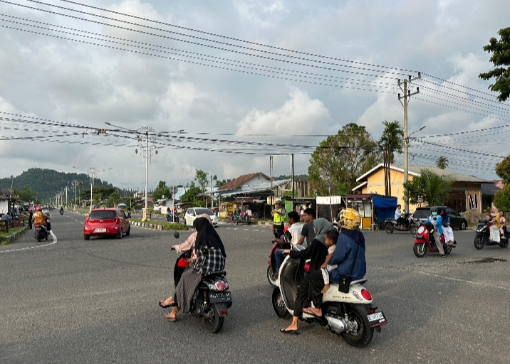 Satlantas Polres Aceh Jaya Berperan Aktif dalam Menjaga Keselamatan Selama Bulan Suci Ramadhan