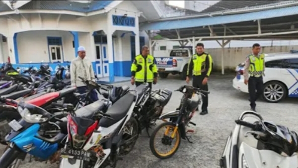 149 Motor Balap Liar saat Ramadan di Aceh Disita Polisi