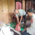 Bulan Suci Ramadhan, Polsek Kluet Utara Sambangi Warga Salurkan Paket Sembako