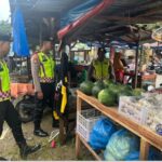 Patroli di Pasar-Pasar, Upaya Sat Samapta Polres Aceh Selatan Beri Rasa Aman masyarakat