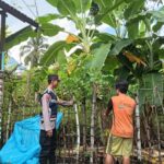 Jaga Kamtibmas di Bulan Ramadhan, Bhabinkamtibmas Polsek Meukek Lakukan Door to Door System