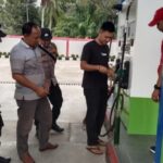 Hindari Kecurangan Pengisian BBM, Polsek Pasieraja Cek dan Monitoring SPBU