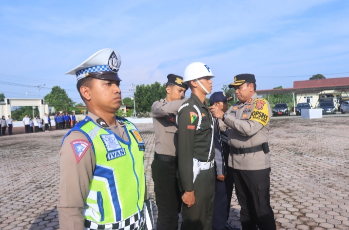 Tanda Dimulainya Operasi Ketupat Seulawah 2024, Polres Subulussalam Gelar Apel Pasukan