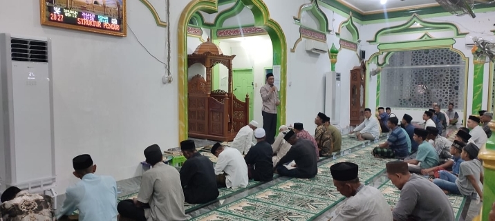 Safari Tarawih Terakhir, Pj.Bupati Aceh Selatan Ajak Masyarakat Bersama-Sama Membangun Kabupaten Aceh Selatan