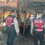 Jaga Keamanan dan Ketertiban Pusat Perbelanjaan, Sat Samapta Polres Aceh Selatan Lakukan Patroli