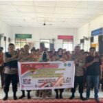 Polisi Sosialisasi Bahayanya Perundungan Kepada Siswa SD IT Hafizul Ilmi di Aceh Besar