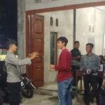 Antisipasi Guantibmas Malam Hari, Polsek Samadua Rutin Lakukan Patroli