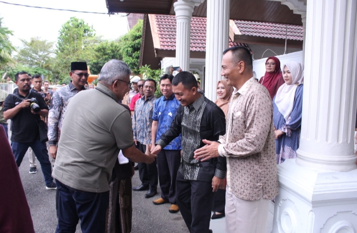 Dandim 0107/Aceh Selatan Bersama Forkopimda Sambut Kedatangan Pj Gubernur Aceh