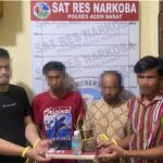 Polres Aceh Barat Tangkap 4 Pelaku Penyalahgunaan Narkotika Jenis Sabu