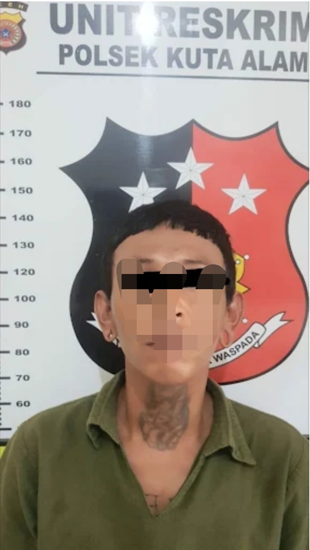 Pencuri Puluhan AC di Hotel Terbengkalai di Ringkus Unit Reskrim Polsek Kuta Alam