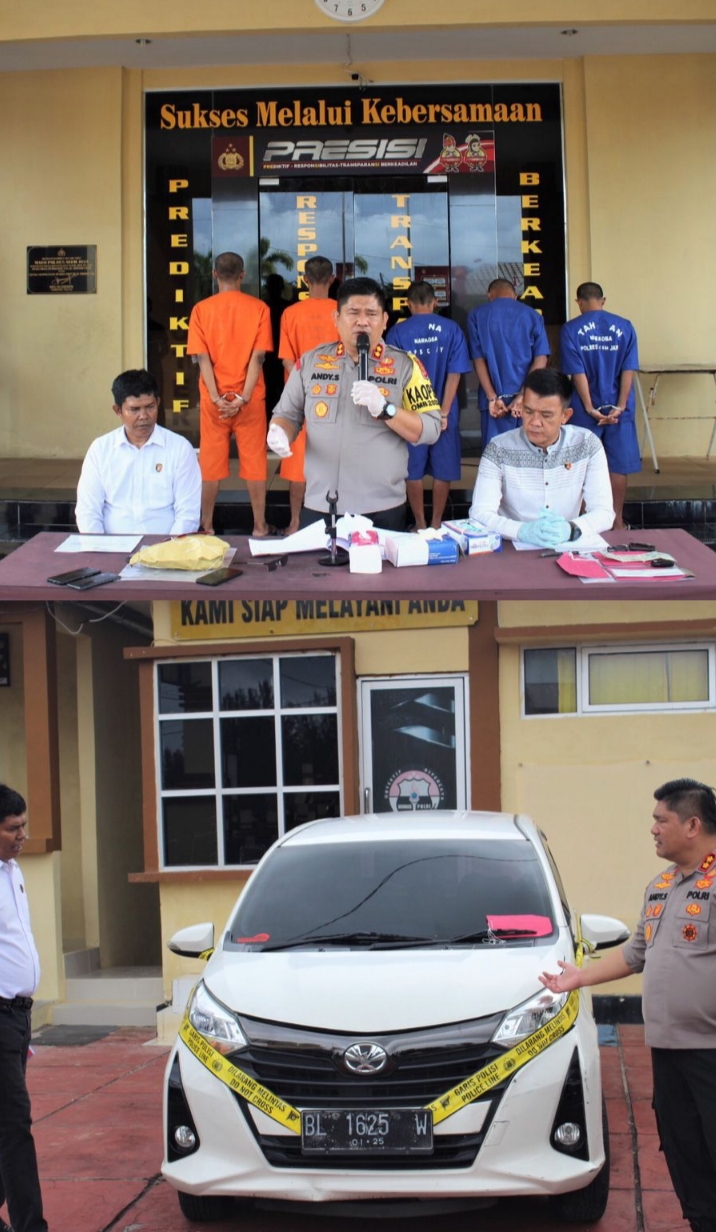 Pengungkapan Tindak Pidana Narkotika Jenis Sabu oleh Satresnarkoba Polres Aceh Jaya