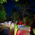 Jalan di Desa Lae Ikan Kembali Longsor, Polres Subulussalam Imbau Pengguna Jalan Agar Berhati-hati