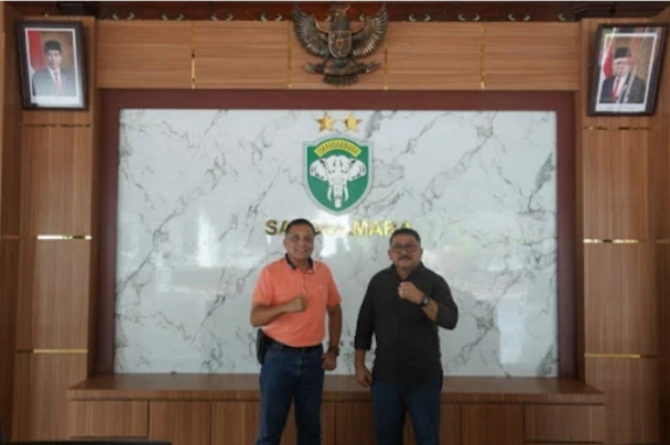 Pangdam IM Terima Audiensi Kepala Dinas PUPR Aceh terkait Pembukaan Jalan TMMD