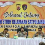 Tim Srena dan Baharkam Polri Cek Kelayakan Pembentukan Satpolairud Polres Aceh Utara
