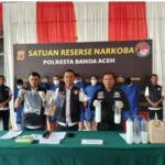 Satresnarkoba Polresta Banda Aceh Amankan 8 Penyalahguna Narkotika