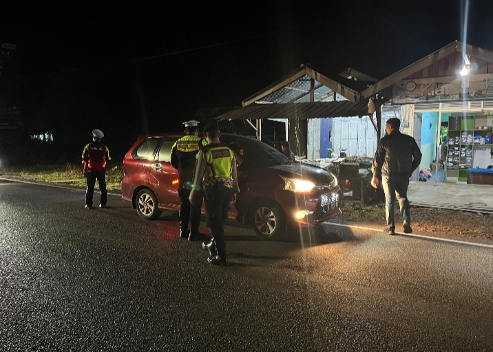 Polres Aceh Jaya Gelar Razia Antisipasi Pelanggaran Lalu Lintas untuk Ciptakan Kamtibcarlantas