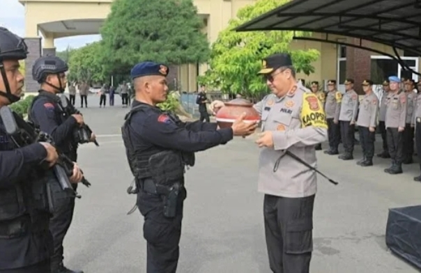 Jelang HUT Ke-78 Bhayangkara, Polda Aceh Kirim Air Suci Ke Mabes Polri