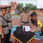 Kapolres Pimpin Sertijab Tiga Kapolsek dalam jajaran Polres Aceh Selatan