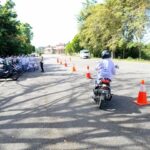 Polres Aceh Jaya Gelar “Safety Riding Keselamatan Berlalulintas” Untuk Siswa-siswi SMAN 1 Calang