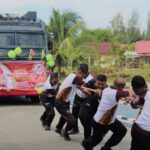 Perlombaan Kearifan Lokal Meriahkan Hari Bhayangkara ke-78 di Mapolres Aceh Jaya