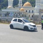 Satlantas Polres Aceh Jaya Lakukan Pengamanan dan Pengaturan Lalin Jamah Shalat Jum’at