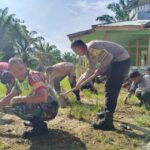 Dalam Rangka Hari Bhayangkara ke 78, Polsek Trumon Timur Gelar Bakti Sosial Religi di Masjid Baiturrahim