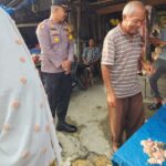 Kapolsek Jaya Cek Langsung Pasar Penjualan Daging Meugang