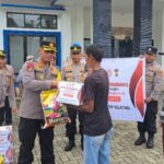 Sambut Hari Bhayangkara ke 78, Polres Aceh Selatan Bagikan paket Sembako