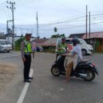 Patroli KTL: Polisi Lalu Lintas Aceh Jaya Tingkatkan Kesadaran Masyarakat dalam Berlalu Lintas