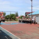 Kapolres Aceh Selatan Pimpin Upacara Kenaikan Pangkat