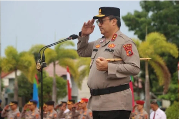 Kapolda Aceh Inspektur Upacara Kenaikan Pangkat Personel Polda Aceh