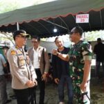 Kapolres Aceh Timur Bersama Dandim 0104 Pantau Langsung Pelaksanaan Penghitungan Ulang Surat Suara