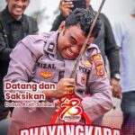 Debus Menyala di Anjungan Bhayangkara Aceh Selatan