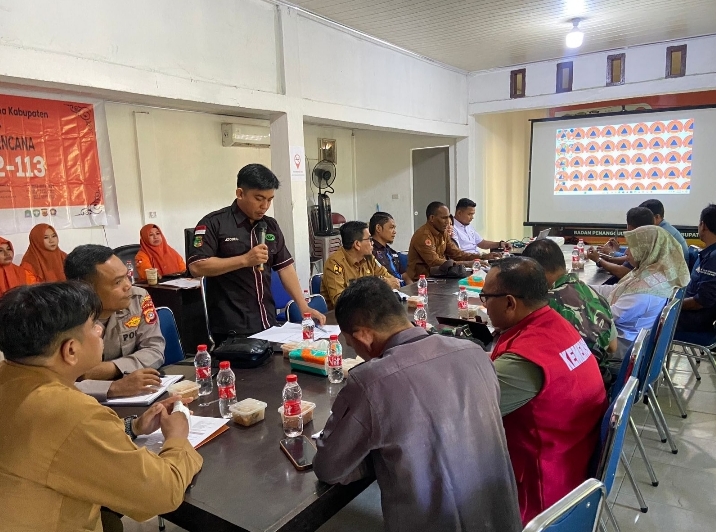 Kasat Binmas Polres Aceh Jaya Hadiri Acara KIE Rawan Bencana Kabupaten Aceh Jaya