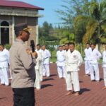 Untuk Meningkatkan Kesiapan Personel, Polres Aceh Jaya Gelar Kegiatan Beladiri