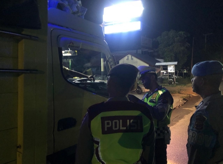 Polres Aceh Jaya Rutin Gelar Razia Untuk Menjaga Keamanan dan Kelancaran Lalu Lintas
