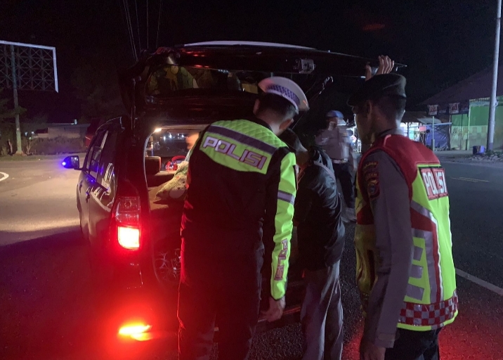 Polres Aceh Jaya Gelar Razia Cipta Kondisi Meningkatkan Keamanan dan Ketertiban