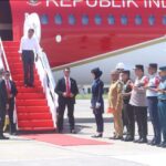 Kapolda Aceh Bersama Pejabat Forkopimda Aceh Sambut Presiden RI Di Bandara SIM