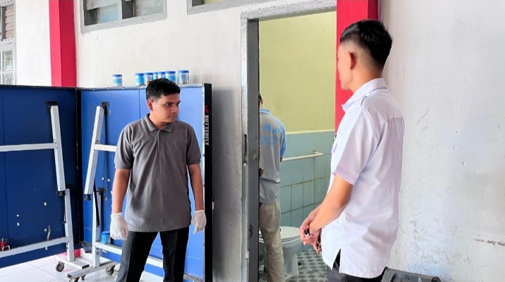 24 Warga Binaan Lembaga Pemasyarakatan Kelas IIB Idi Jalani Tes Urine